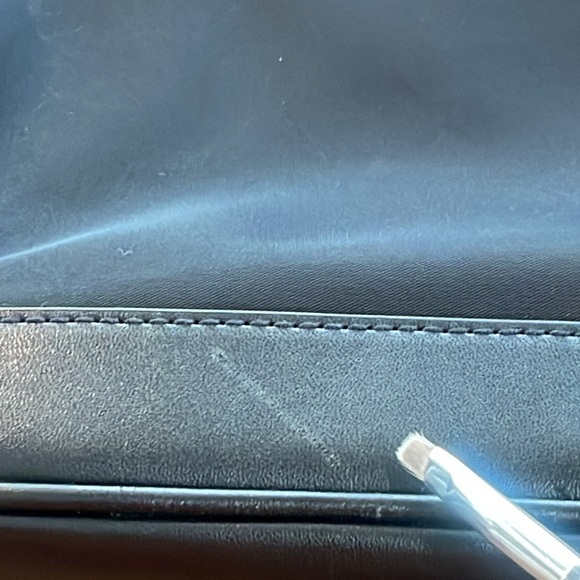 Michael Kors black white nylon camera crossbody bag webbing logo strap - Picture 9 of 17